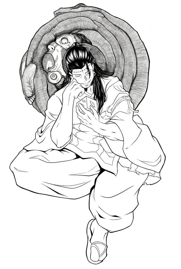 Kenjaku Uzumaki (Jujutsu Kaisen)