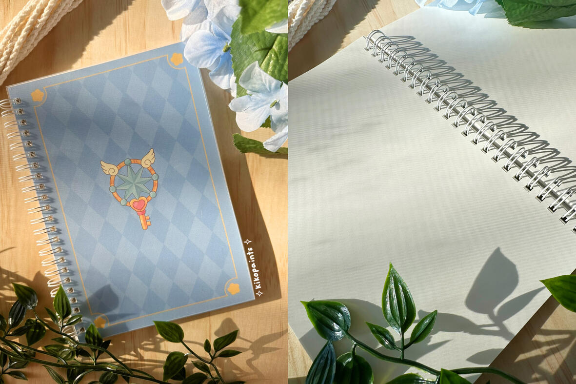 Blue CCS inspired stickerbook