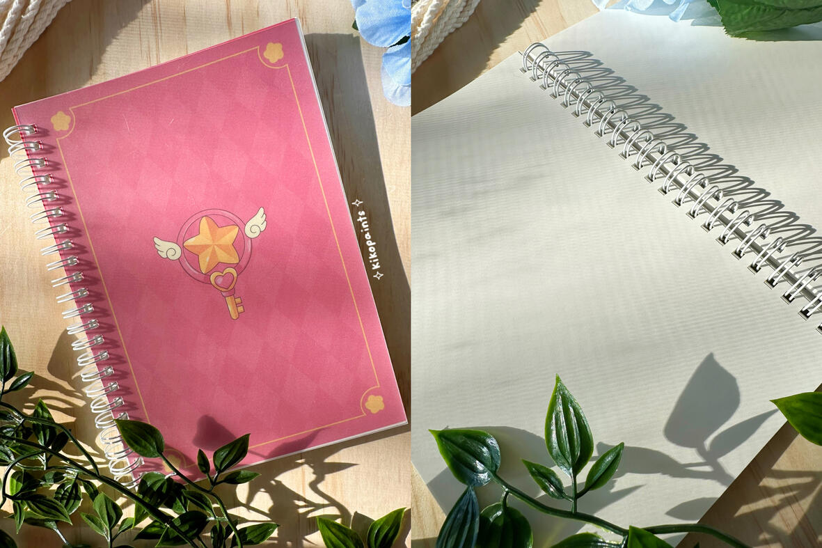 Pink CCS inspired stickerbook