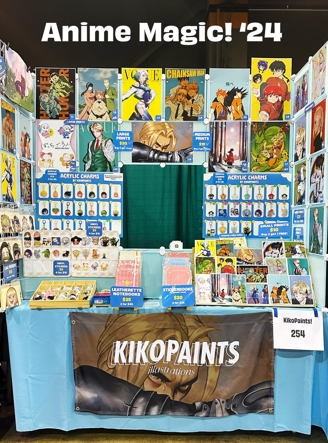 Anime Magic - 6 ft table